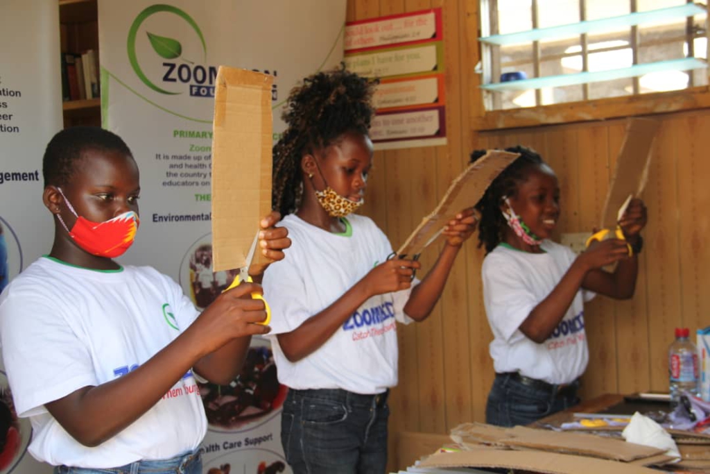 Zoomlion Foundation gives upcycling skill training to pupils of 10 basic schools in Tema Zoomlion Foundation gives upcycling skill training to pupils of 10 basic schools in Tema