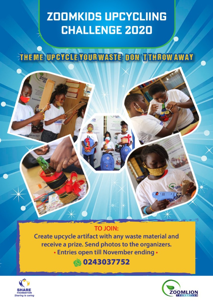 Zoomlion Foundation gives upcycling skill training to pupils of 10 basic schools in Tema Zoomlion Foundation gives upcycling skill training to pupils of 10 basic schools in Tema