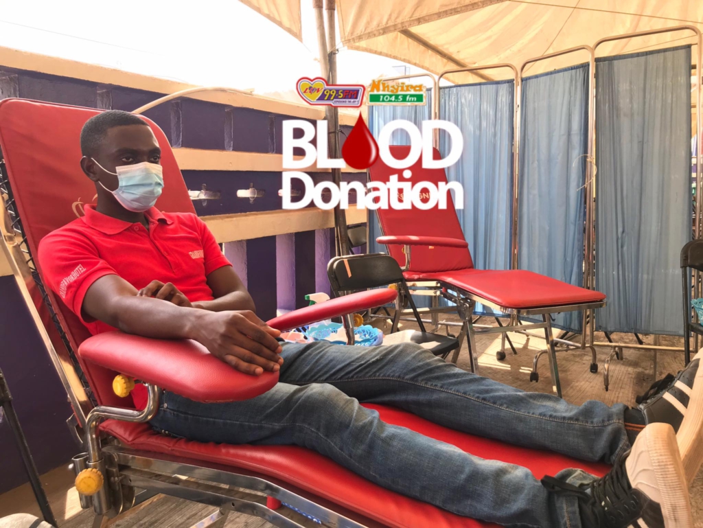 Luv Fm and Nhyira FM collect 120 pints of blood for KATH Blood Bank