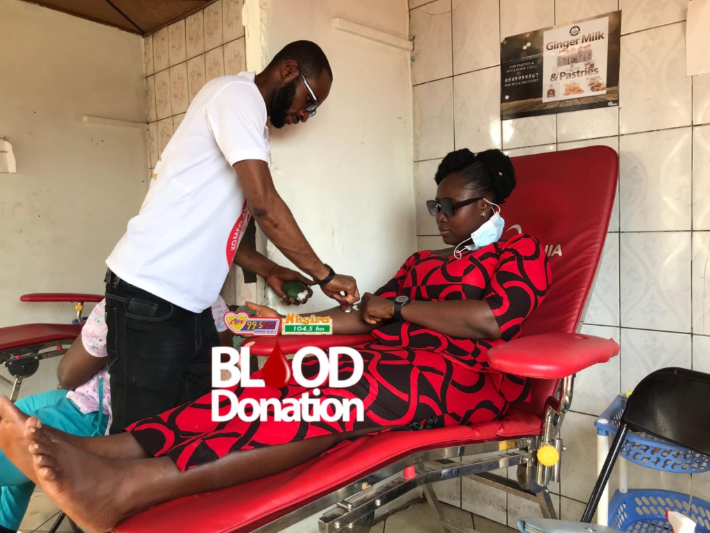Luv Fm and Nhyira FM collect 120 pints of blood for KATH Blood Bank