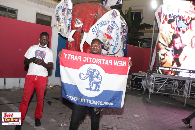 Photos: NPP supporters celebrate Akufo-Addo's victory on streets