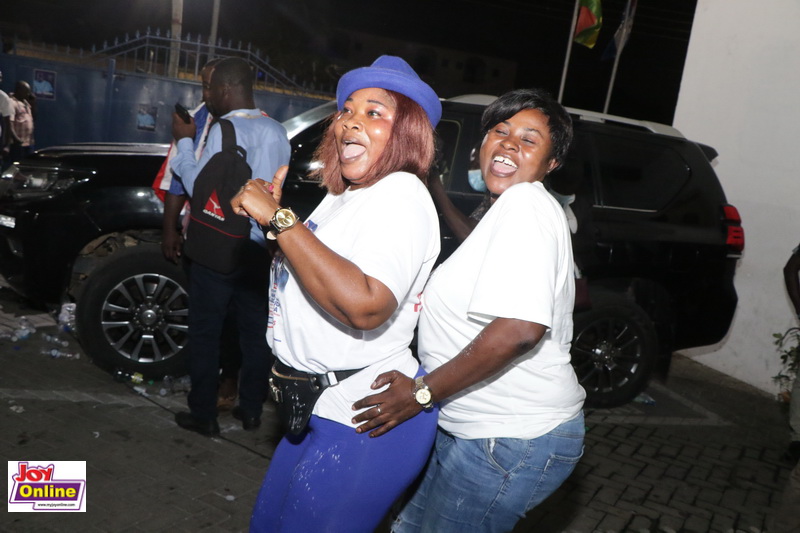 Photos: NPP supporters celebrate Akufo-Addo's victory on streets