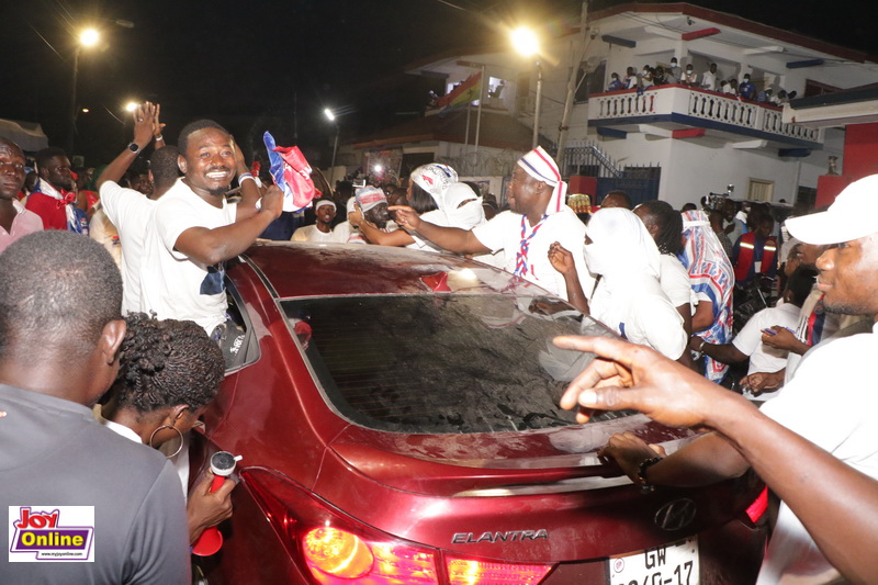 Photos: NPP supporters celebrate Akufo-Addo's victory on streets