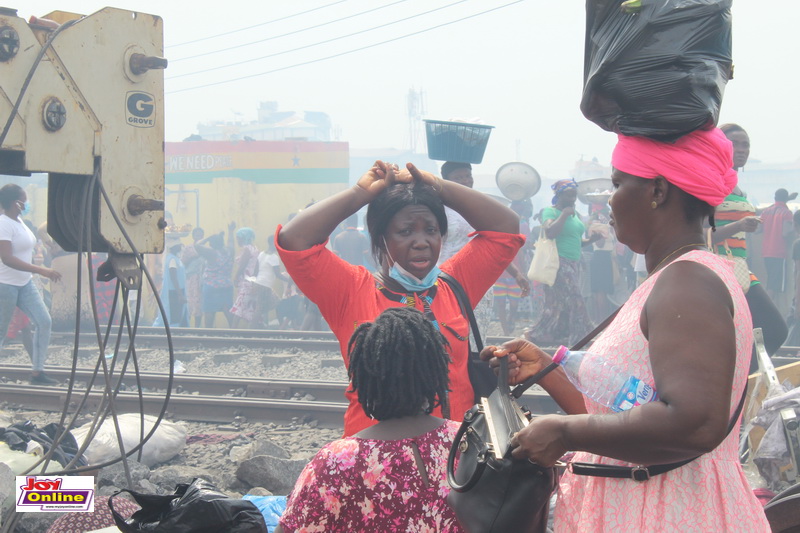 Photos: Fire ravages Kantamanto market