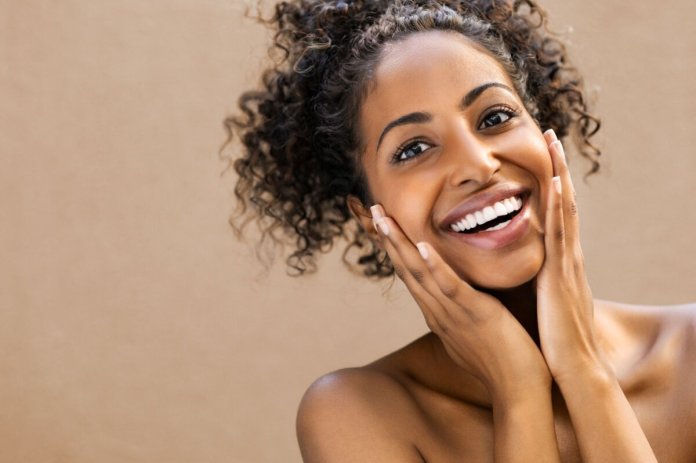 Black Girl Being Happy