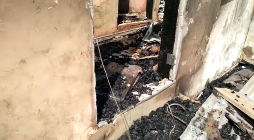 Fire destroys 4-bedroom flat in Adansi Asokwa