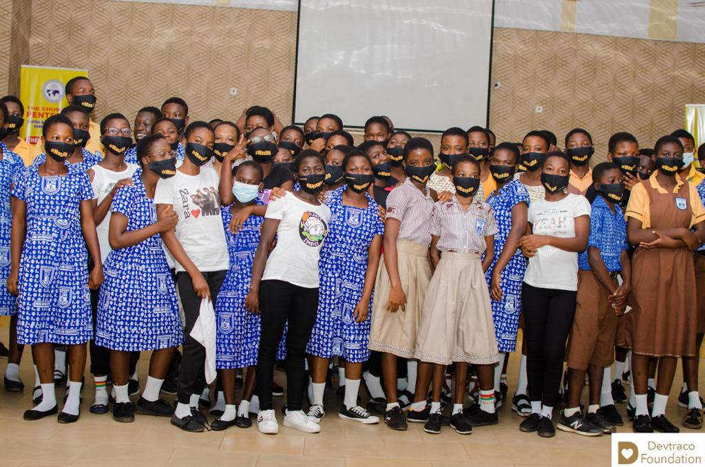 Devtraco Foundation donates face masks to schools in Ayawaso Municipality Devtraco Foundation donates face masks to schools in Ayawaso Municipality