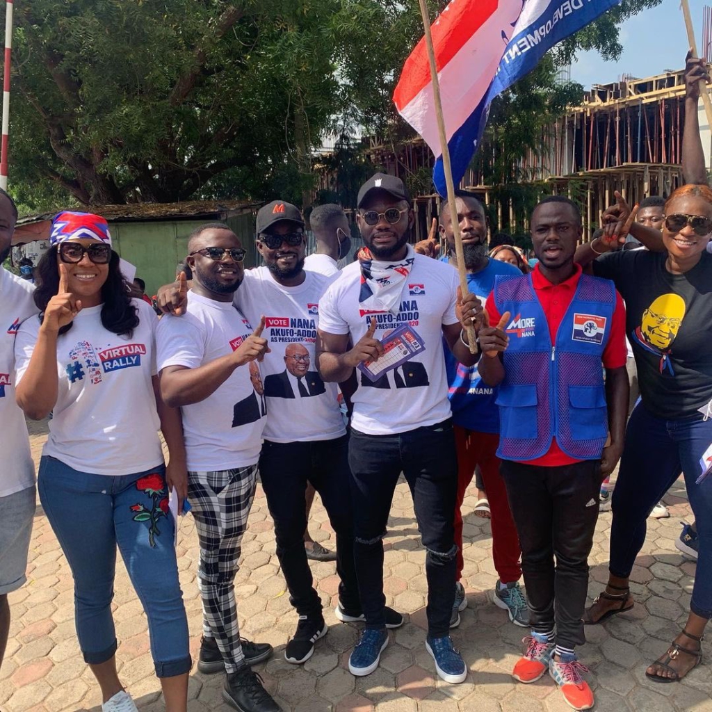 actors campaign for NPP