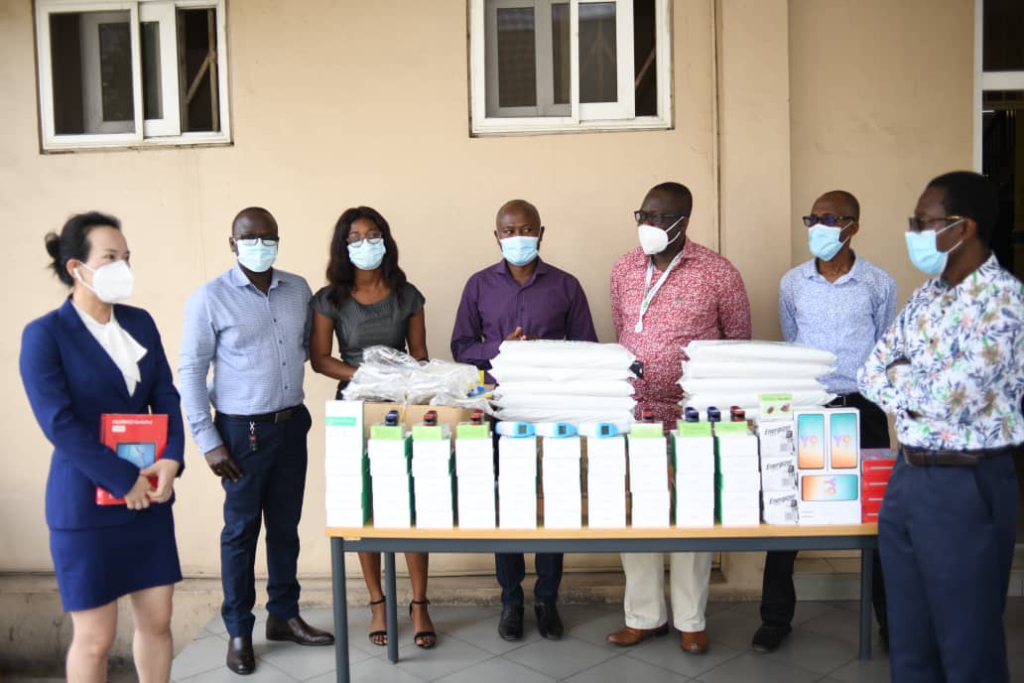 Huawei supports Korle Bu, Nyaho Dove Foundation with $20k worth of Covid-19 medical supplies
