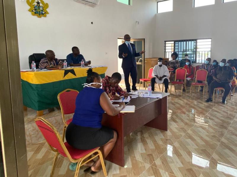 Local Government Service donates Computers to North Tongu District Assembly