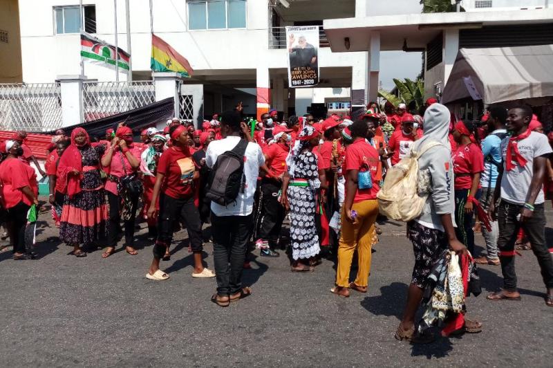 NDC Women’s Wing embarks on demonstration