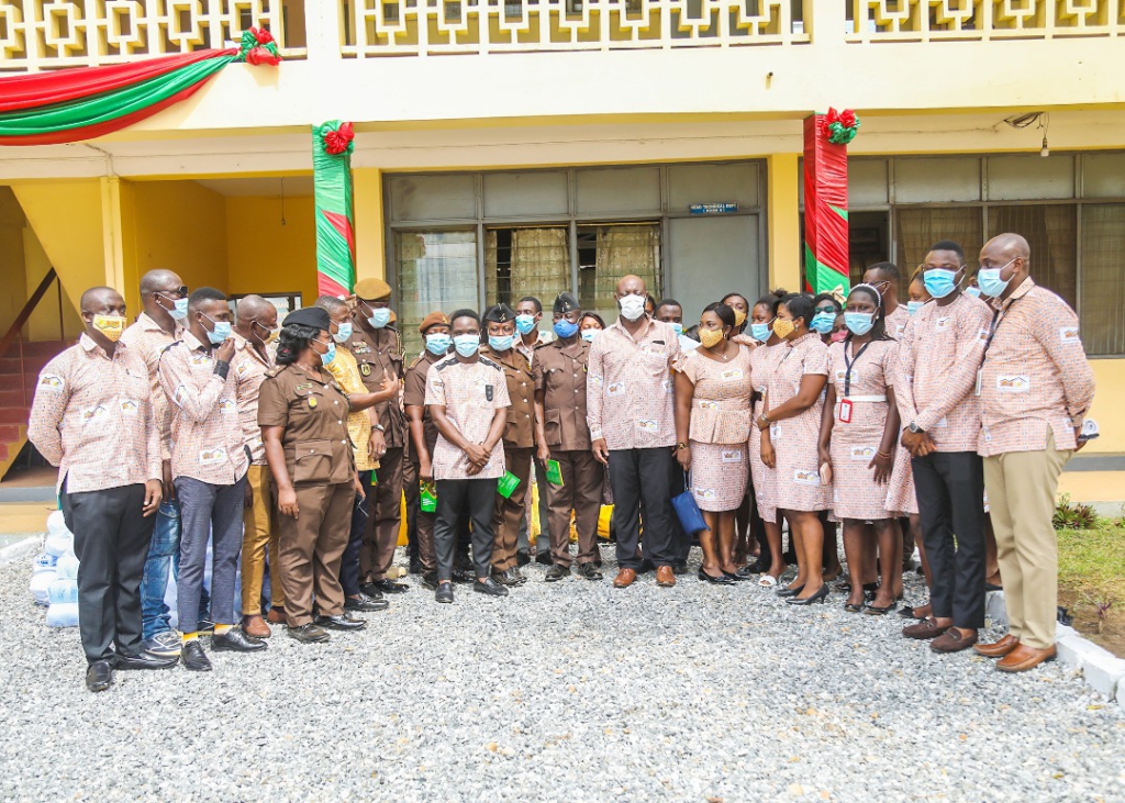 Prisons Service receives food donation from Buffer Stock