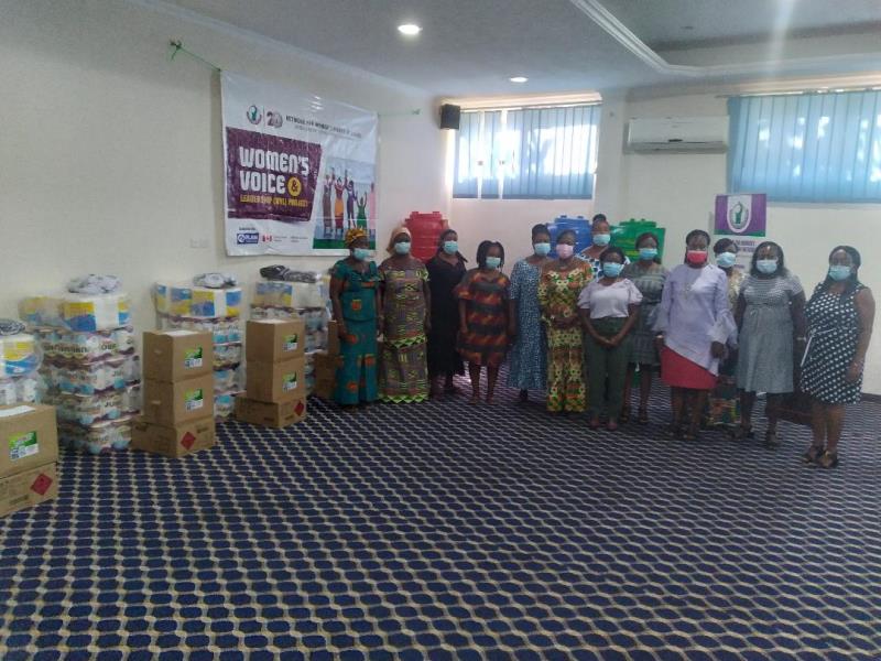 NETRIGHT supports Women’s Rights Organisations with PPE