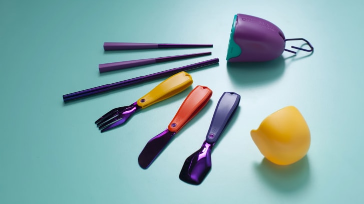 Worried about dining out? Pharrell Williams' creative brand has designed a coronavirus cutlery set