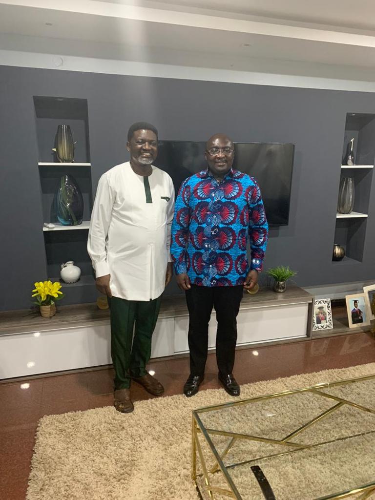 Bishop Agyinasare meets Bawumia, Mahama