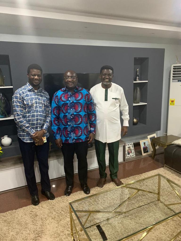 Bishop Agyinasare meets Bawumia, Mahama