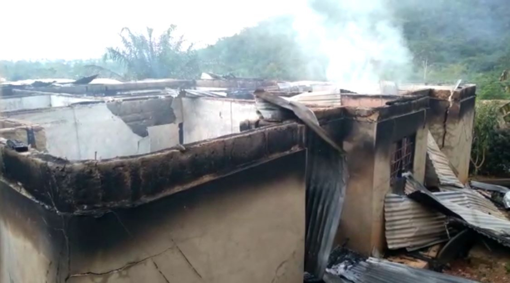 Fire destroys 4-bedroom flat in Adansi Asokwa