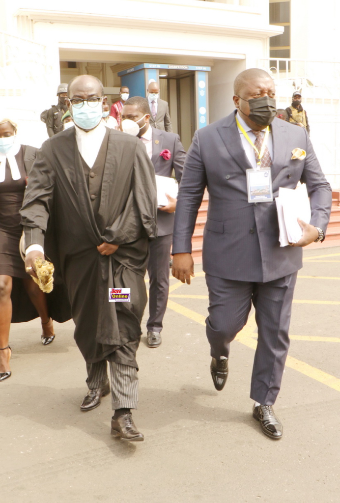 Photos of today’s Election Petition hearing