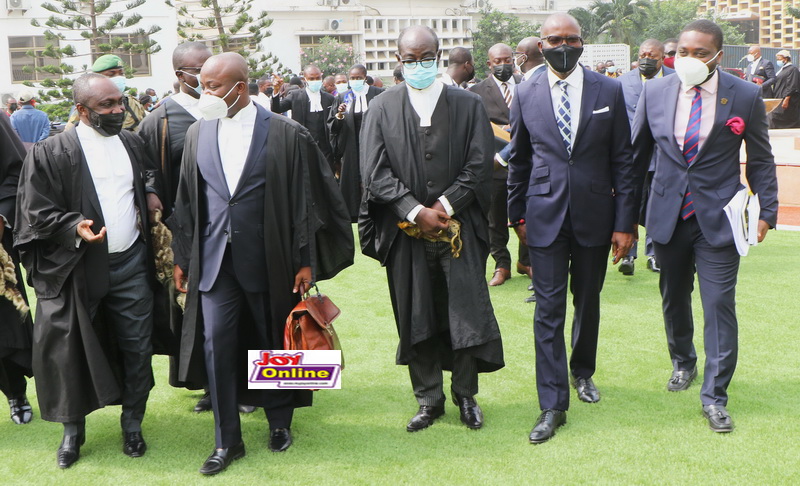 Photos of today’s Election Petition hearing