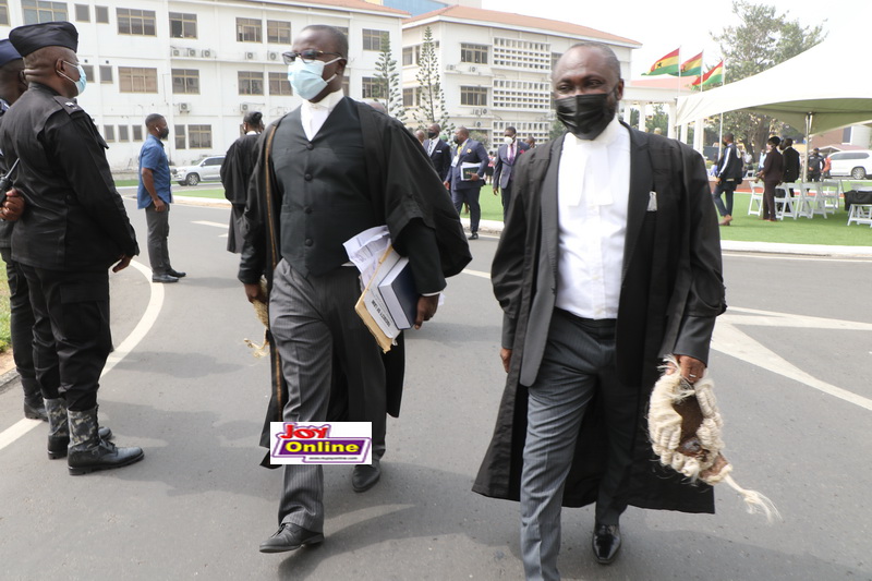 Photos of today’s Election Petition hearing