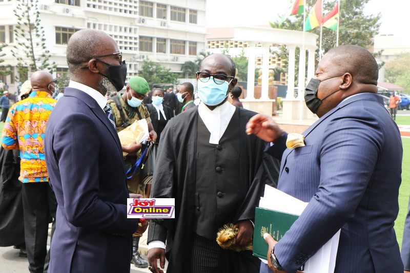 Photos of today’s Election Petition hearing
