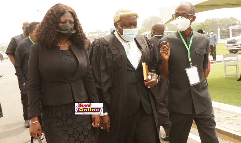 Photos of today’s Election Petition hearing