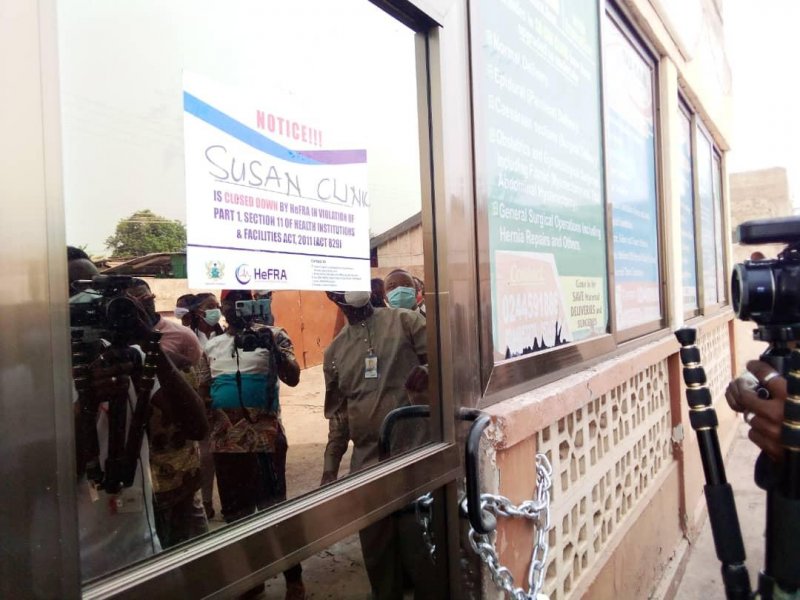 Health Facilities Regulatory Agency closes down Obengfo Hospital, 3 others