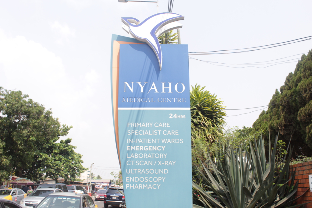 Nyaho Medical Center reviews its decision not to admit nonCovid19