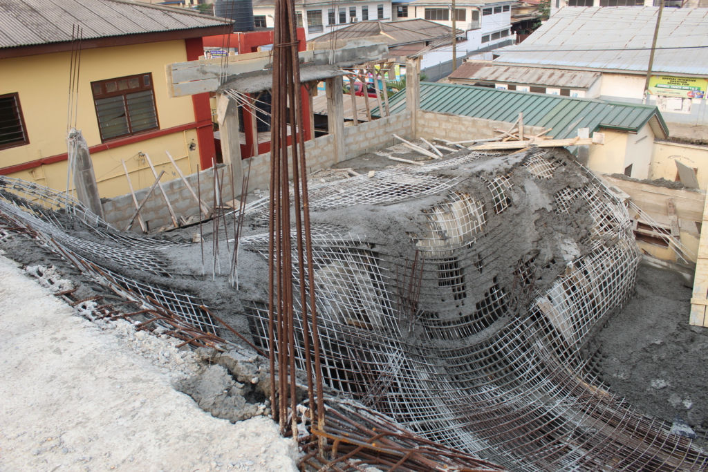 2 injured after building collapse at Adabraka