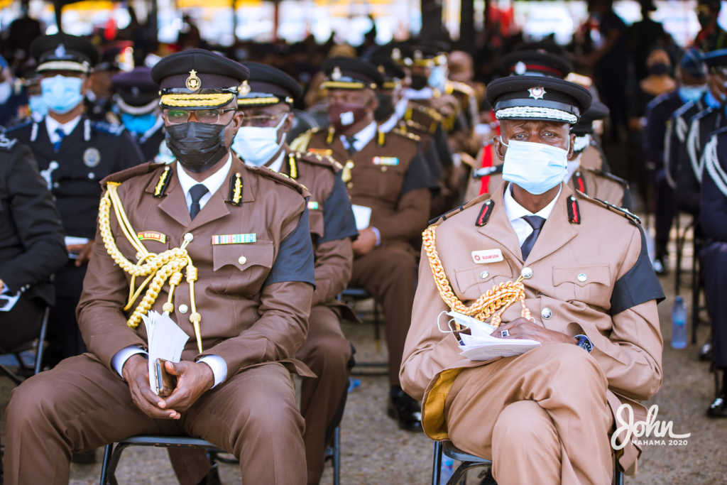 Photos: John Mahama at the burial service for Rawlings