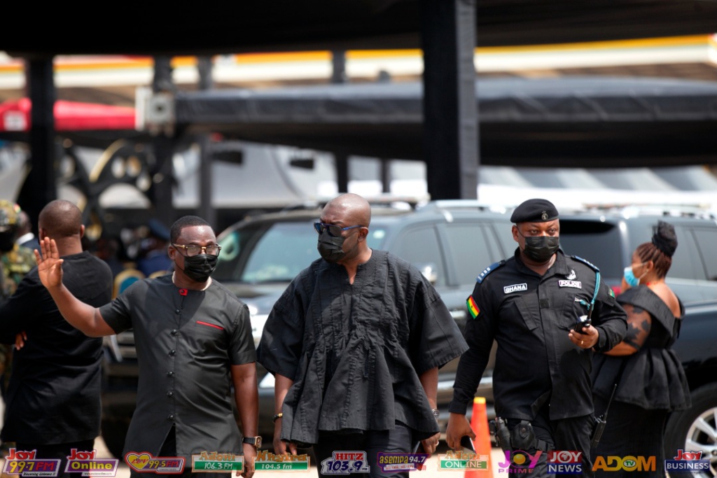 Photos: Burial service of Rawlings