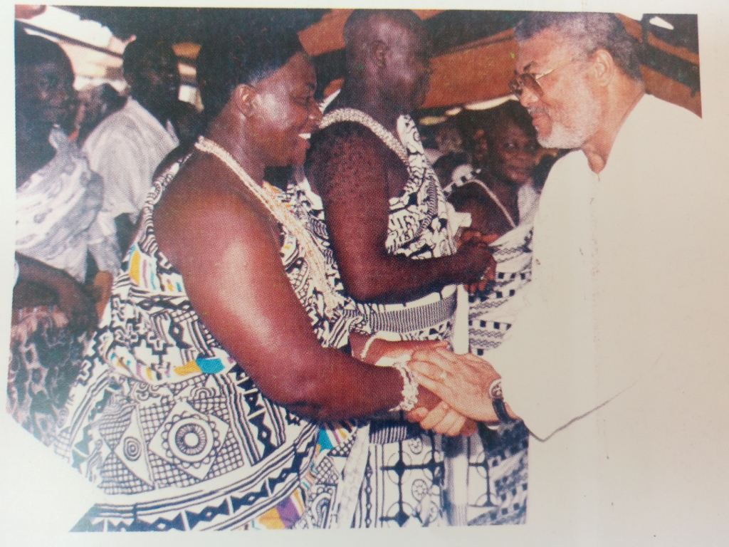 Paramount Chief of Sunyani Traditional Council eulogises Rawlings
