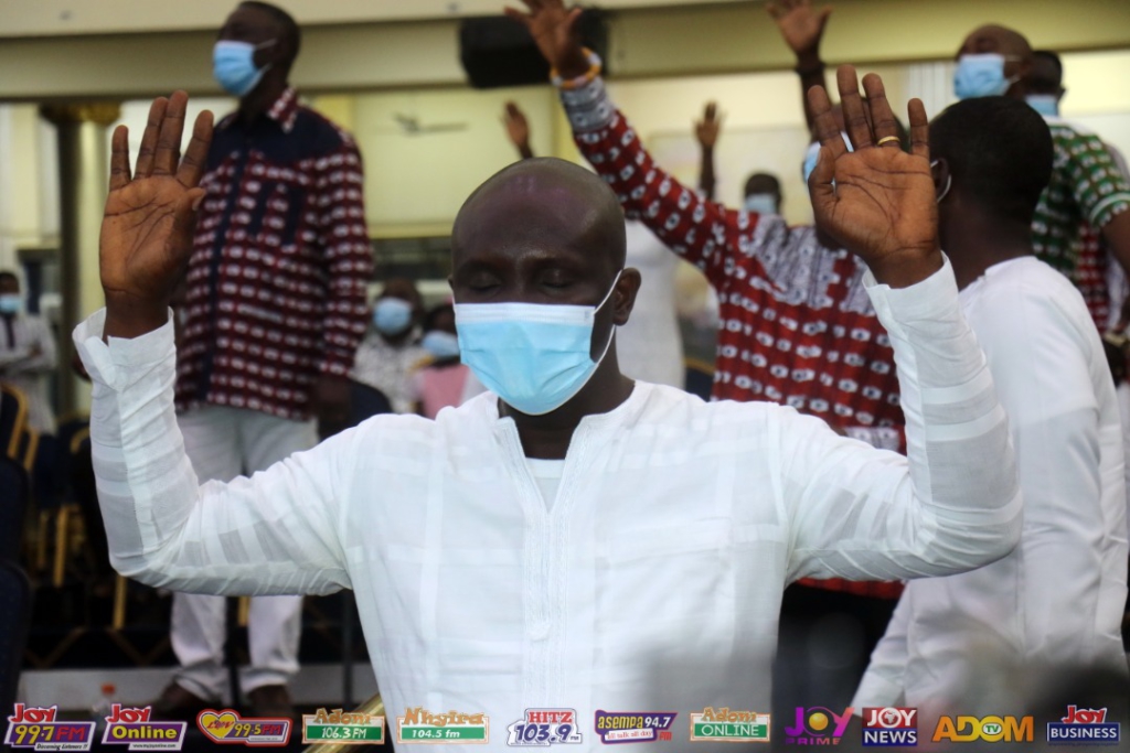 Photos: Multimedia Group holds thanksgiving service to kick start 2021