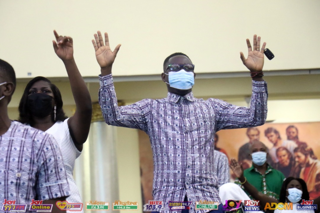 Photos: Multimedia Group holds thanksgiving service to kick start 2021