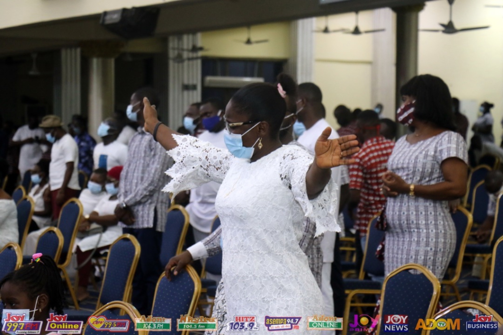 Photos: Multimedia Group holds thanksgiving service to kick start 2021