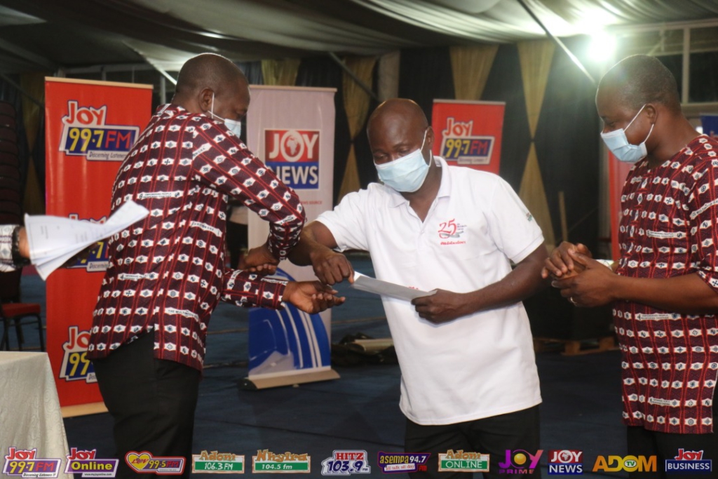 Photos: Multimedia Group holds thanksgiving service to kick start 2021