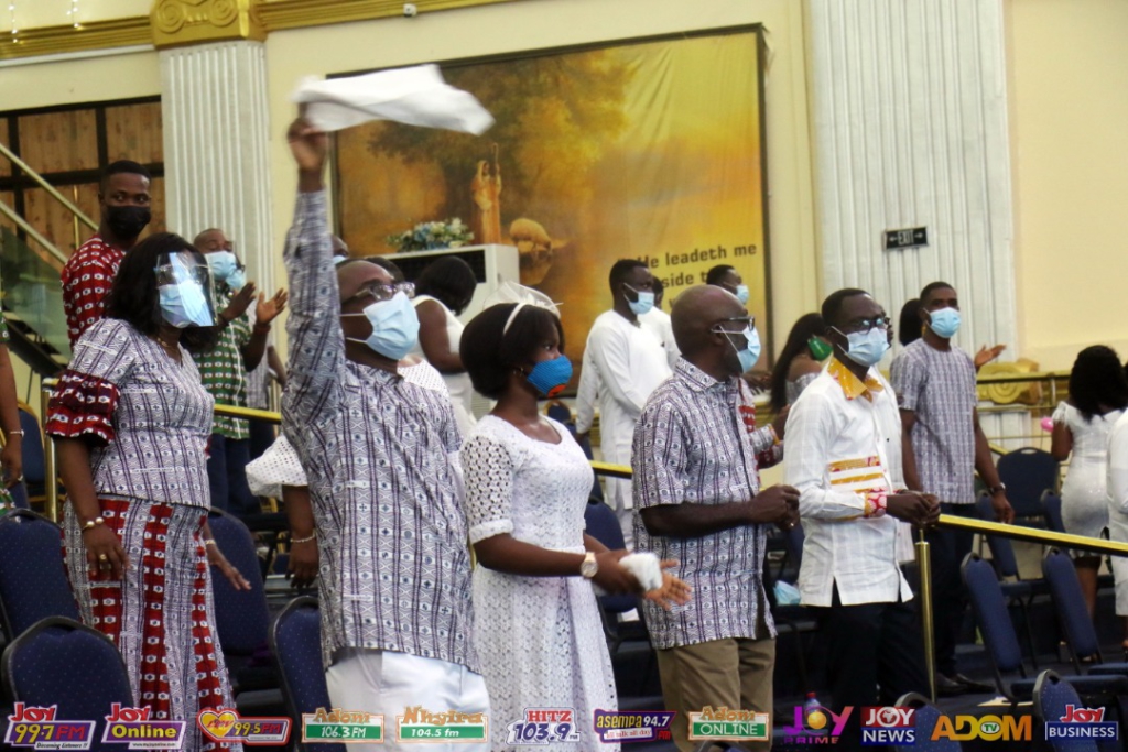 Photos: Multimedia Group holds thanksgiving service to kick start 2021