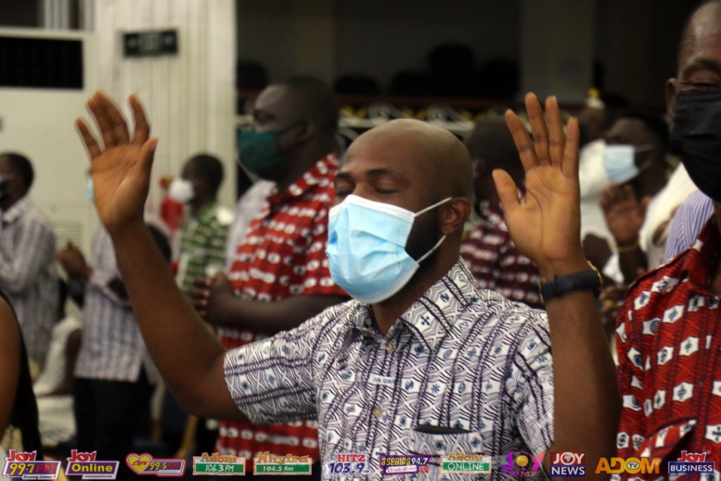 Photos: Multimedia Group holds thanksgiving service to kick start 2021