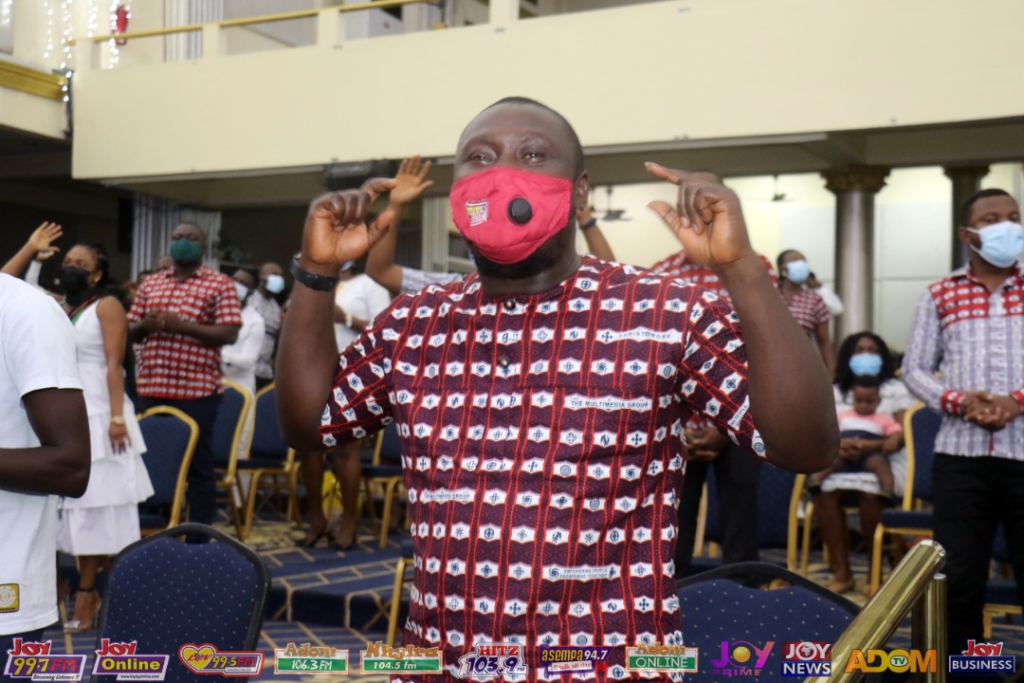 Photos: Multimedia Group holds thanksgiving service to kick start 2021