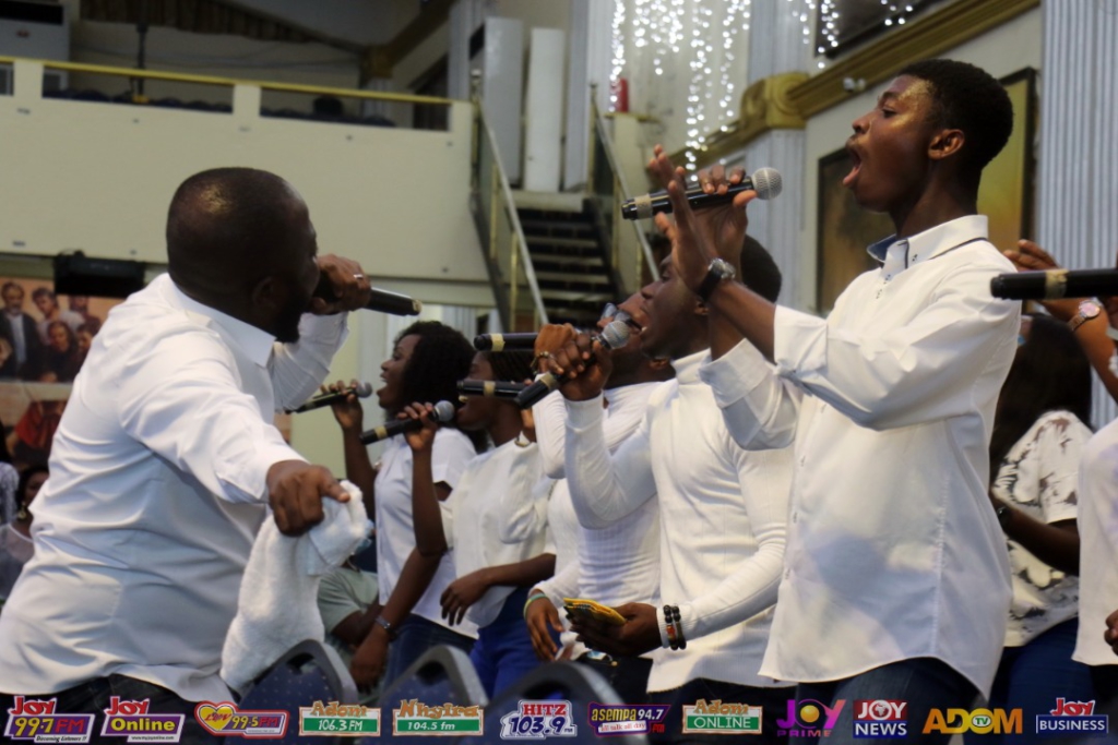 Photos: Multimedia Group holds thanksgiving service to kick start 2021