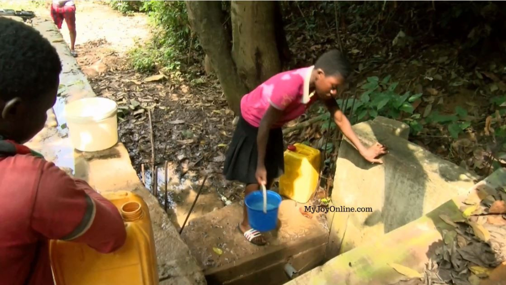 Pupils of Ninting in Mampong call for potable water source as schools re-open