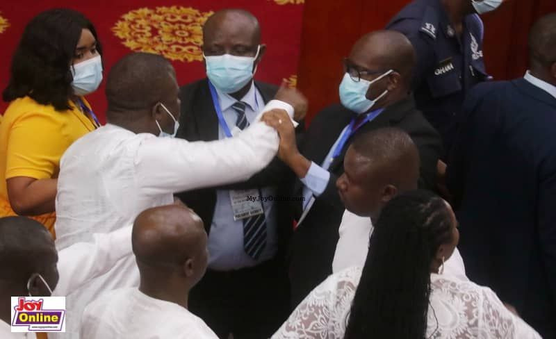 Photos: Confusion rocks inauguration of 8th Parliament