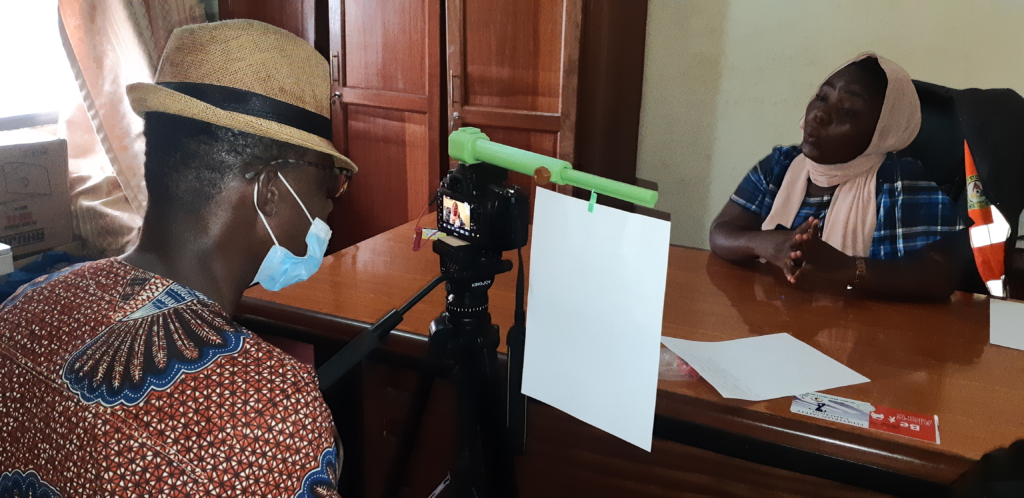 JoyNews' journalist invents a device to ease video interviews