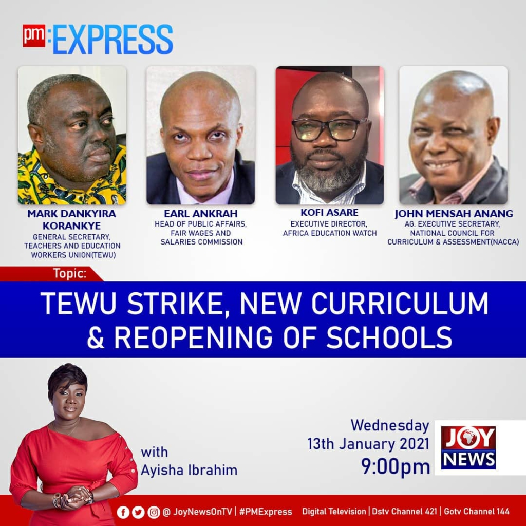 Playback: PM Express discusses TEWU strike, new curriculum and reopening of schools