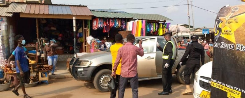 Police arrest over 85 people in Cape Coast for flouting Covid-19 safety protocols