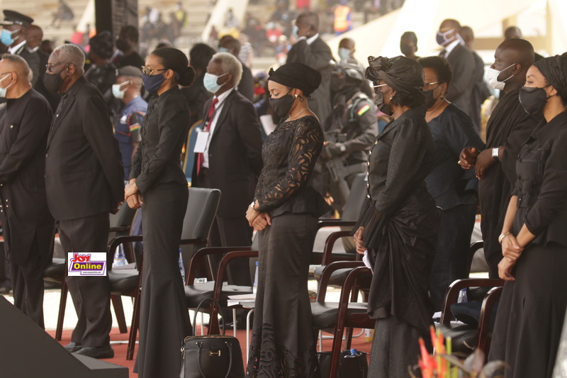 Photos: Burial service of Rawlings