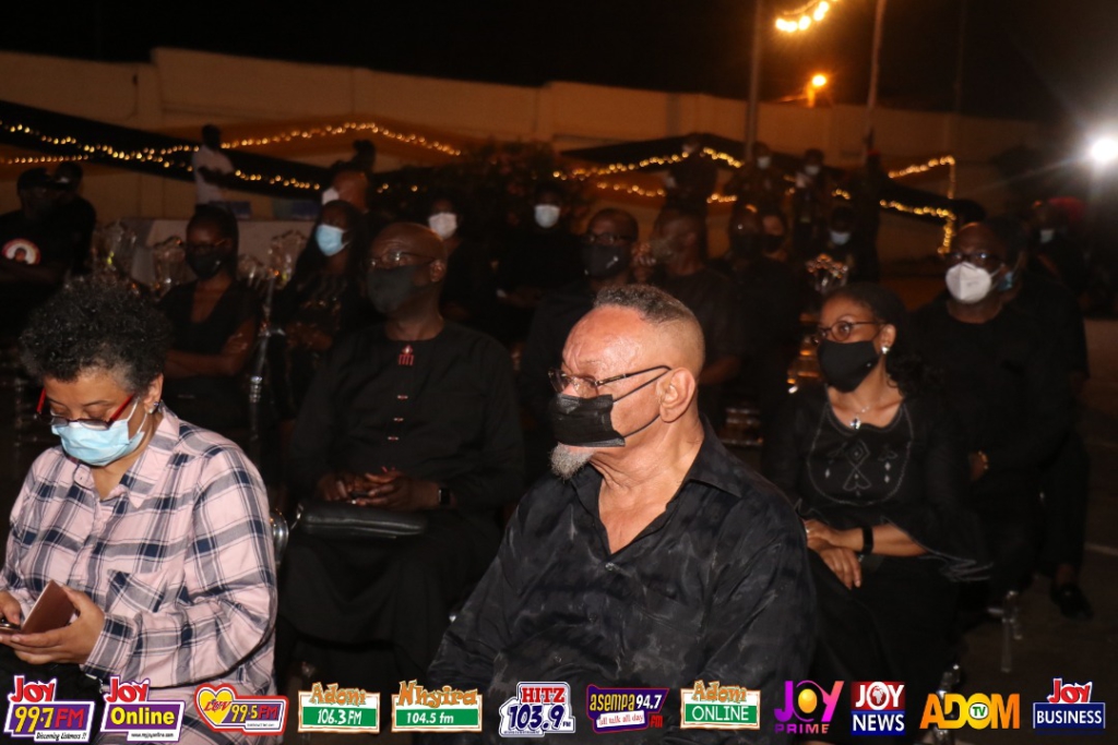 Photos: Vigil held in honour of Rawlings