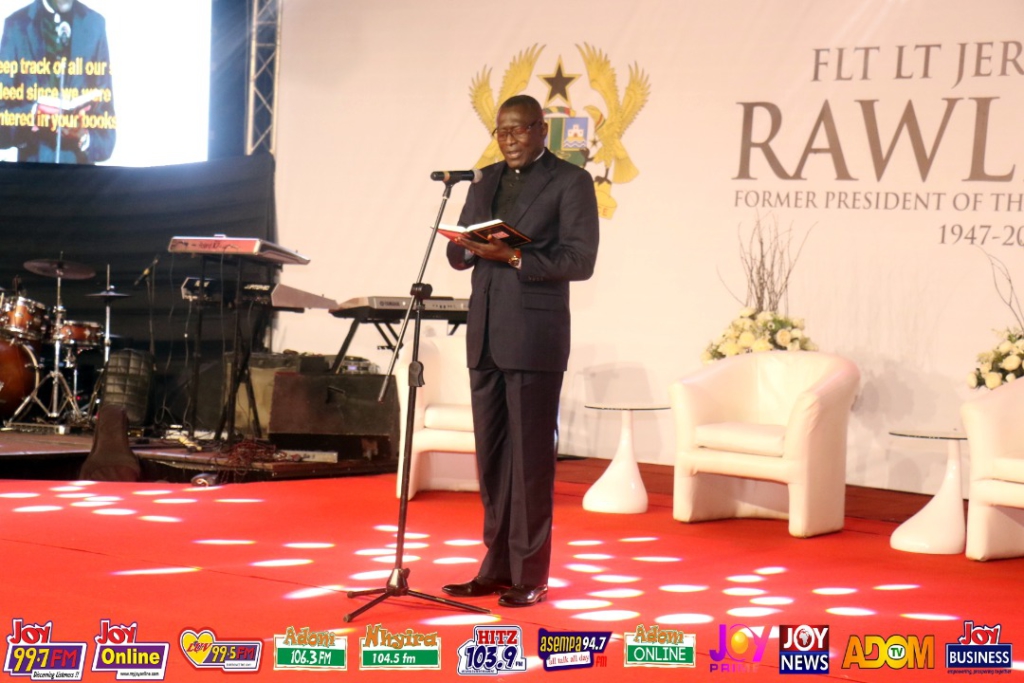 Photos: Vigil held in honour of Rawlings