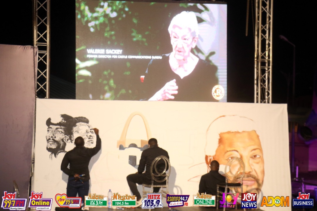 Photos: Vigil held in honour of Rawlings