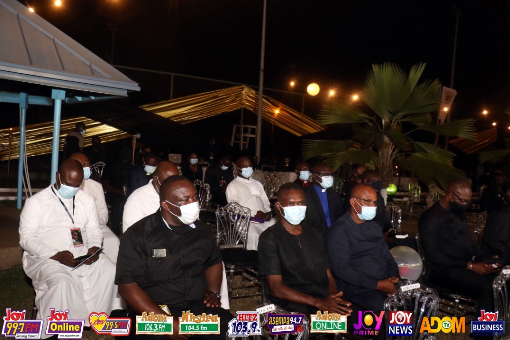 Photos: Vigil held in honour of Rawlings